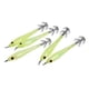 thumbnail image 3 of 5 Piezas Señuelos Noctilucentes Macarena Señuelo de pesca Amarillo, 3 of 5