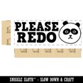 thumbnail image 2 of Please Redo Teacher Student School Self-Inking Rubber Stamp Ink Stamper - Orange Ink - Large 2-3/4 Inch, 2 of 7