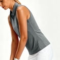 thumbnail image 6 of Sleeveless Golf Tank Tops For Women Quarter Zip Collared Racerback Blouse Summer Casual Workout Athletic Tennis Tee Shirt, 6 of 7