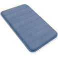 thumbnail image 7 of Memory Foam Bath Mat Rug, 24" x 16", Ultra Soft and Non-Slip Bathroom Rugs, Water Absorbent and Machine Washable Bath Rug for Bathroom, Shower, and Tub, 7 of 7