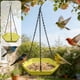 thumbnail image 1 of Comedero colgante para colibríes con cadena – Agua y comedero de plástico exterior para patio del jardín, 1 of 6