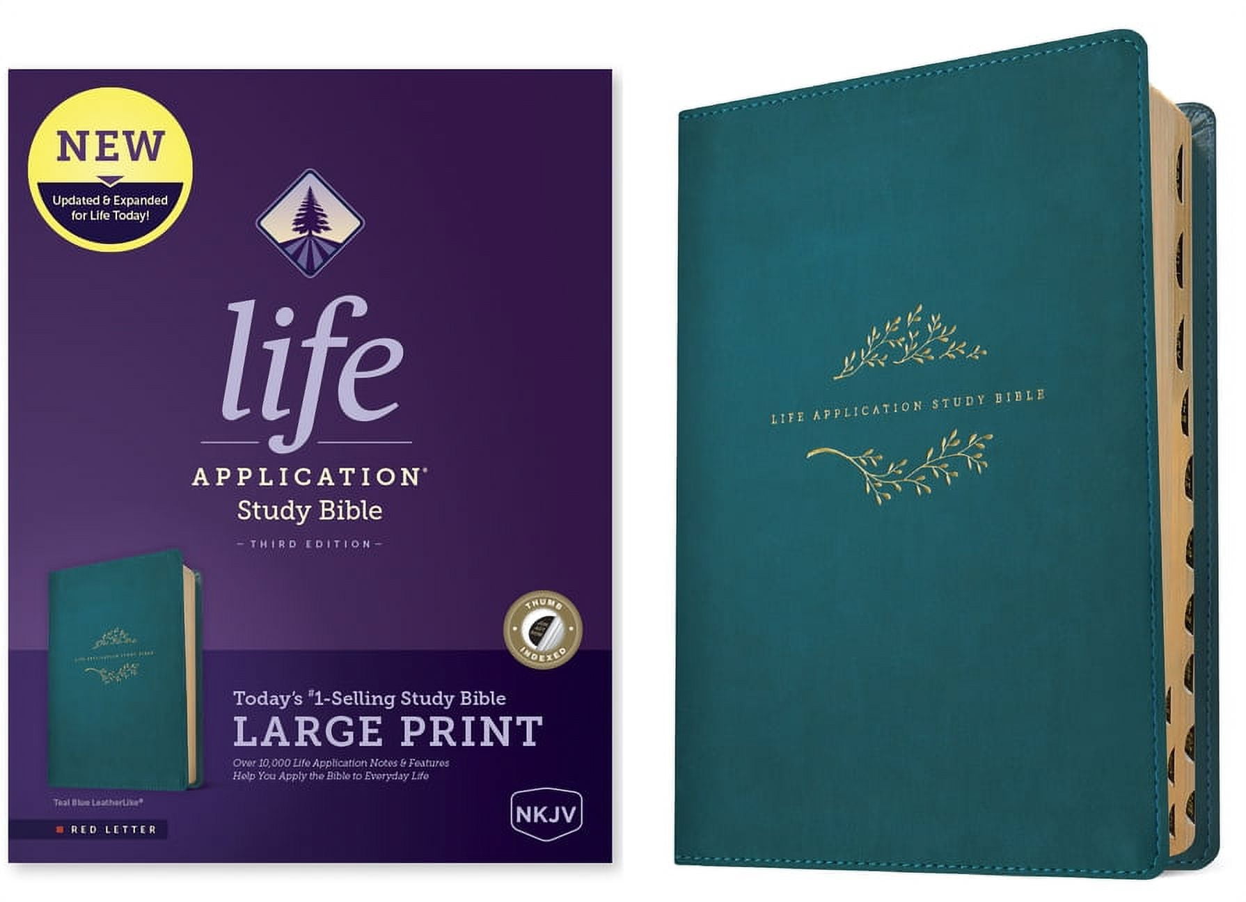NKJV Life Application Study Bible, Third Edition, Large