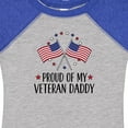 thumbnail image 4 of Inktastic Military Veteran Daddy Proud Son Daughter Boys or Girls Baby Bodysuit, 4 of 5
