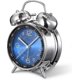thumbnail image 1 of Loud Alarm Clock For Heavy Sleepers Adults,4 Inch Silent Non-ticking Quartz With Backlight,twin Bell (blue) - JA, 1 of 1