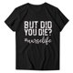 thumbnail image 4 of Moda para mujer Tops Funny Printe CasualFit Camisetas Blusa Estampado Camisa Fridja  bn2916, 4 of 5