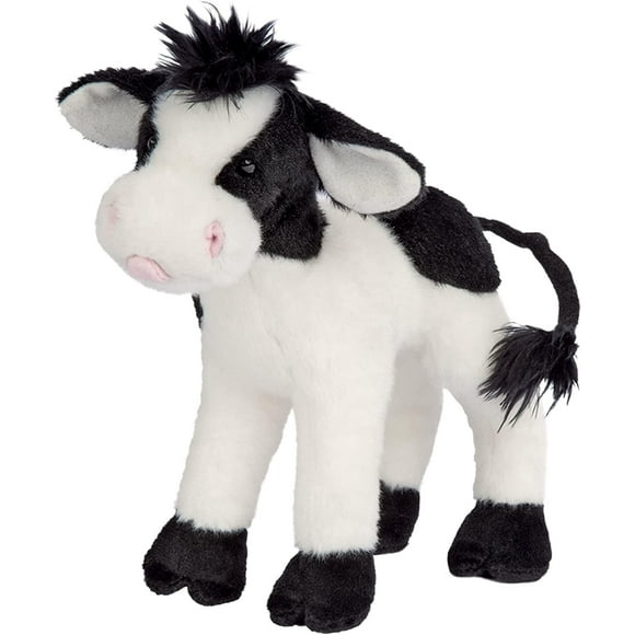 Peluche de peluche Douglas Sweet Cream con forma de vaca, 20 cm de altura