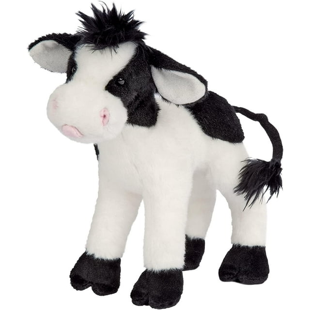 Peluche de peluche Douglas Sweet Cream con forma de vaca, 20 cm de altura