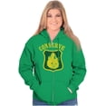 thumbnail image 3 of Woodsy Owl Cute United States Forest Zip Up Hoodie Men's Women's Brisco Brands L, 3 of 6