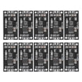 thumbnail image 1 of Lot de 10 cartes de charge de batterie NiMH PCB 3S, module de charge de batterie pour électricité DC 5 V, noir, 1 of 4