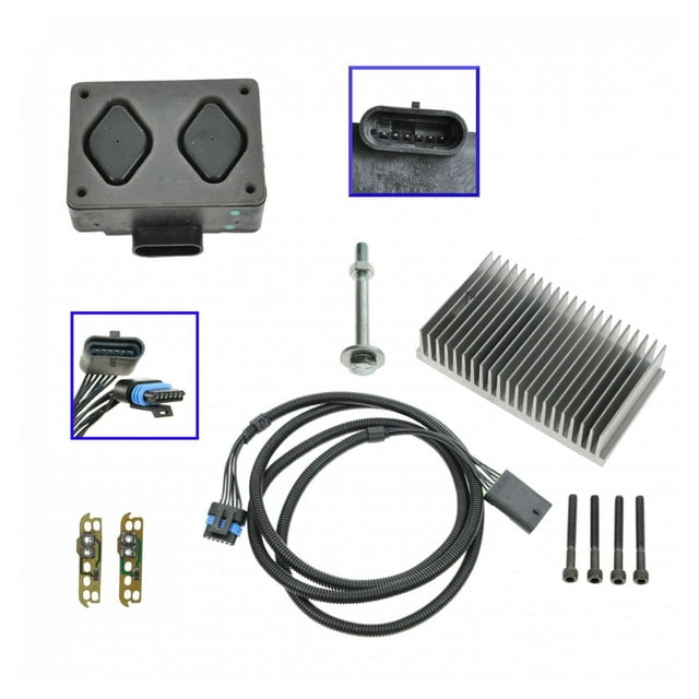 Fuel Pump Driver Module PMD and Relocation Kit Set for Chevy GMC 6.5L Diesel