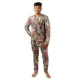 thumbnail image 2 of Treel Adult Mens Coral Fleece Camo 2 Piece  Pajama Top and Pants Set, 4X, 2 of 6
