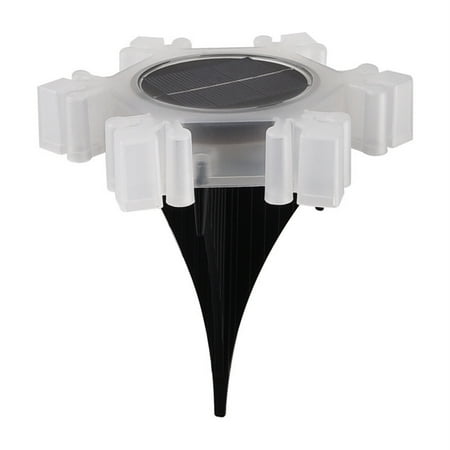 

New Solar Powered Snowflake Floor Mounted Wall Mounted Lamp Snowflake Solar Lamp Solar Decorative Lights A