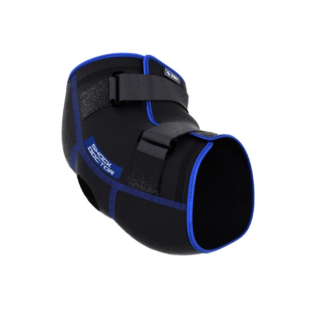 Shock Doctor Bande de Compression pour Coude de Récupération de Glace, Noir, Petit/moyen
