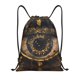 thumbnail image 1 of Fotbe Mystical Golden Eye Bolsa Mochila con Cordón Estampada, Bolsa de Gimnasio Deportiva, Bolsa Cinch, Bolsa con Cordón para Hombres y Mujeres-Medium, 1 of 6