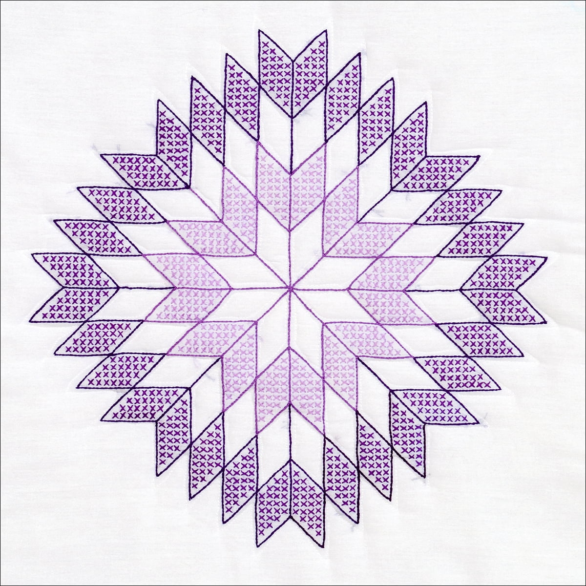 Stamped white quilt blocks 18 x 18 6pk lone star  walmartcom Stamped white quilt blocks 18 x 18 6pk lone star  walmartcom