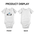 thumbnail image 3 of Cartoon Police Cars Funny Baby Outfits Boy Girl Unisex, 3 of 5