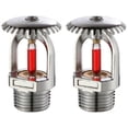 thumbnail image 4 of 5Pcs Fire Sprinkler-Head 155, Upright Sprinklers-Head Water Spray-Up 68 Quick Response 1/2Inch NPT, 4 of 5