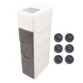 thumbnail image 2 of Slim Storage Cabinet, Rolling Narrow Storage Cabinet with Wheels, Slim Organizer Drawer for Rice, Ingredients, Floor Cabinet for Small Space, Kitchen, Laundry, Living Room, 2 of 7