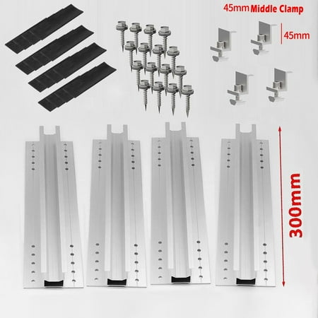 

Mounting Rail Solar Modules Panel Fastening Rail Trapezoidal Sheet Roof Bracket