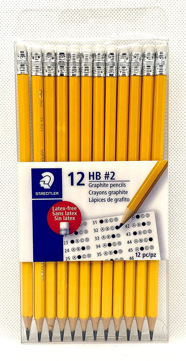 Staedtler 12 Hb 2 Graphite Pencils Crayons Graphite Walmart Canada