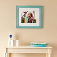 thumbnail image 4 of ArtToFrames 14x19 inch Eggshell Blue Picture Frame, Blue Wood Poster Frame (4599), 4 of 8