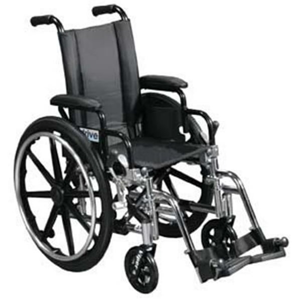 Viper Wheelchair with Various Flip Back Desk Arm Styles and Front