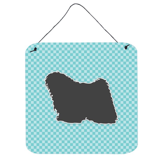 Caroline's Treasures Puli - Tablero de ajedrez azul para colgar en la pared o en la puerta BB3763DS66, 6 x 6, multicolor Caroline's Treasures BB3763DS66
