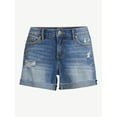 thumbnail image 6 of Sofia Jeans Women's Lila Mid Rise Cuff Short, 6 of 6