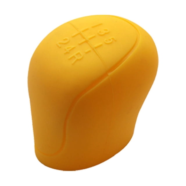 Lksixu Car Accessories Car Gear Shifter Knob Cover, Elastic Car Automatic Shifter Protector Cover, Universal Antl-Slip Auto Knob Gear Stick Protector Vehicle Accessories Car Interior Accessory