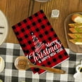 thumbnail image 5 of Horivan Christmas Kitchen Towels Absorbent Microfiber Dish Towels with Holiday Theme Durable for Drying Dishes Cleaning Countertops Christmas Decorative Wash Towels for Holiday Home Decor, 5 of 6