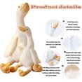 thumbnail image 3 of 23,6" juguete de la felpa del pato del juguete del peluche del cisne blanco de la felpa del ganso, regalos para los niños, 3 of 5