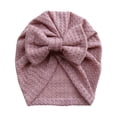 thumbnail image 3 of Gorro de lana con lazo de punto tipo gofre para bebé, gorro estilo indio, para otoño e invierno, 3 of 6