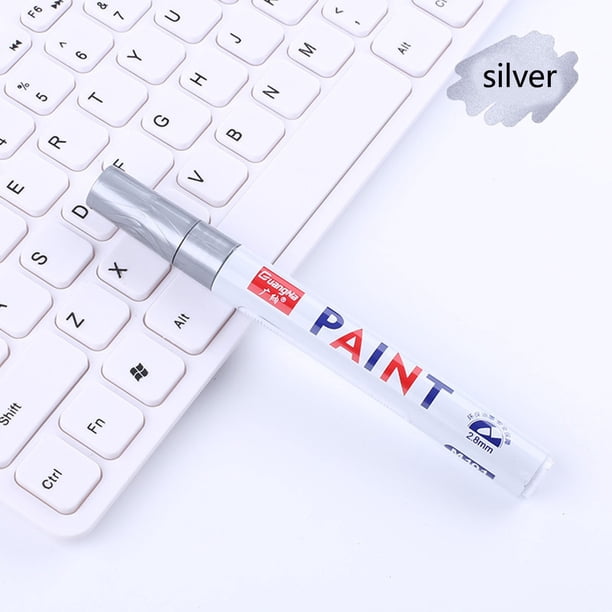 XWSHYW Herramientas para El Hogar Rotulador En Pintura Color Rotulador En Aceite Rotulador En Retardante Pintura de Cerámica Paraneumáticos Bolígrafo 1 Ml