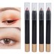 thumbnail image 3 of Barra De Sombra De Ojos, Textura Crema En Barra De Sombra De Ojos De Colores Dobles Brillantes Y Brillantes Para Maquillaje Para Mujer, 3 of 7