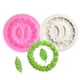 thumbnail image 4 of Molde para hornear, corona de rosas con hojas, molde para corona de rosas, moldes de silicona para bricolaje, hechos para durar, 4 of 8
