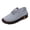 Light Gray, variant on Modisza Women Leather Loafers Lace Up Walking Sneakers Non Slip Comfortable Walking Shoes Ladies Summer Work Loafer Red Size 6.5