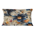 thumbnail image 2 of Designart "Creamy Paisley Delight" Floral Printed Throw Pillow, 2 of 5