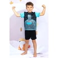thumbnail image 3 of Batman Ensemble de Sommeil 3 Pcs pour Garçons : Short de Pyjama, Pantalon et Haut, 3 of 12
