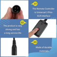 thumbnail image 4 of AC 90-240V Portable 3 Pins Wireless Remote Receiver for Smoke Machine DJ Stage Receiver Fog 400W 50, 4 of 5