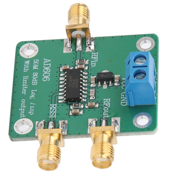 Módulo detector logarítmico medidor de potencia de registro de señal de RF Detector de registro de RF Bajo consumo de energía para un amplio rango para medición de potencia ANGGREK Otros