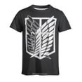 thumbnail image 2 of Camiseta retro de Wings of Liberty Attack on Titan para hombre y mujer, camisetas de manga corta de algodón con cuello redondo de verano, ropa, camisetas, 2 of 5