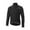 Black, variant on Men's Performance Full Zipper Long Sleeve Cycling for Road and Bike Riding Comfort