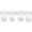 White, variant on Expo Int'l 20 yards of 5/8" Lo lita Pom Pom Fringe Trim
