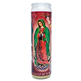 thumbnail image 4 of Veladora Virgen De Guadalupe Con Vaso de Vidrio Reutilizable Blanca Caja 3 Piezas Veladora México Virgen de Guadalupe, 4 of 4