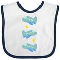 thumbnail image 3 of Inktastic Airplane Cute Planes for Boys Boys Baby Bib, 3 of 4