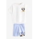 thumbnail image 5 of Camiseta de manga corta con estampado completo de Minnie para niñas, conjunto de ropa de verano, camiseta de Disney a la moda, trajes informales para niños pequeños, 2 piezas, 5 of 5