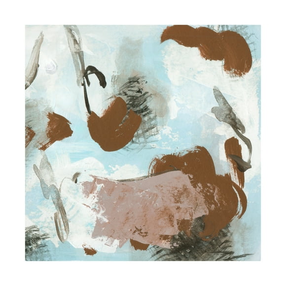 Canvas Wall Art - Melissa Wang 'Free as Air III' Wall Art for Living Room, Bedroom, or Office Décor by Trademark Fine Art - 14 x 14 Inches