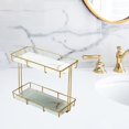 thumbnail image 3 of kurtrusly Rack de Rangement Multi-Couches Boîte de Rangement Parfum Bijoux Conteneur Panier S Double Couche Blanc 1Set, 3 of 6