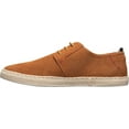 thumbnail image 3 of Men's Stacy Adams Nicolo Plain Toe Sneaker Cognac Textured Suede/Jute 10 M, 3 of 5