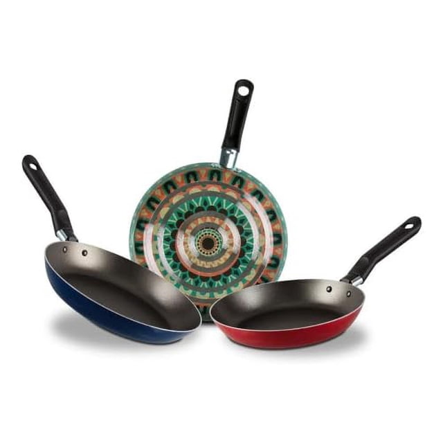 Juego de Sartenes VASCONIA Hippi Chic 3 Pack 18 cm 20 cm 24 cm